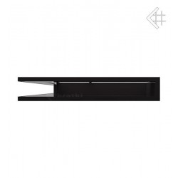 Kratka wentylacyjna LUFT SF narożny lewy 766x547x90 mm - kolor czarny #2